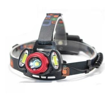 Clarify.pk rechargeable LED headlamp with adjustable strap and multiple LED lights for hands-free use