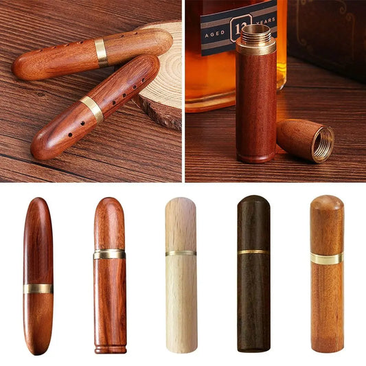 Clarify.pk sandalwood needle organizer tool sets in various wood finishes with brass accents
