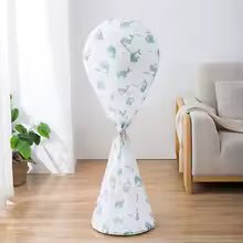 Stand fan protective cover with cute animal print designed to protect and dustproof standing fans