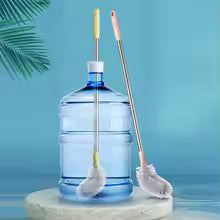 Water dispenser cleaning brush set with long handles and soft bristles for thorough cleaning