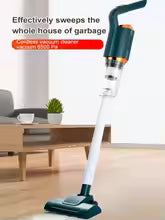 Wireless vacuum cleaner with mop by Clarify.pk in modern living room setting for effective cleaning